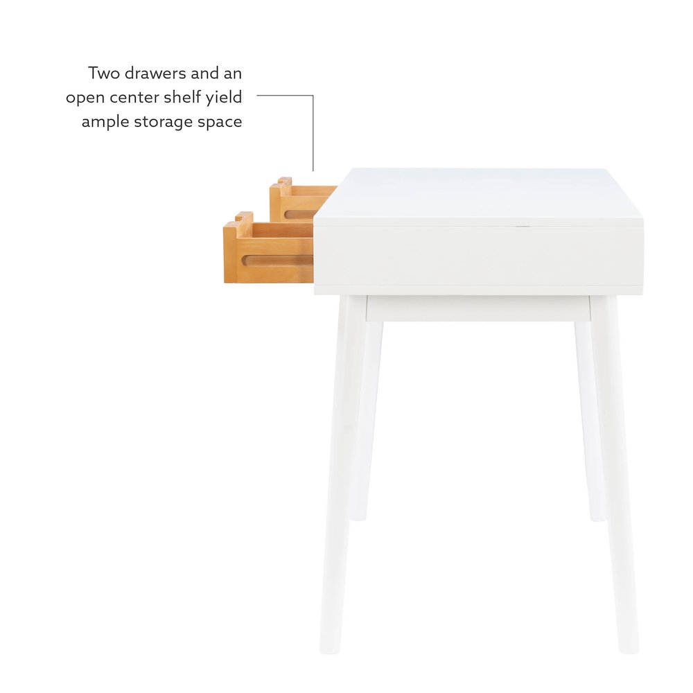 Perry Desk White. Picture 13