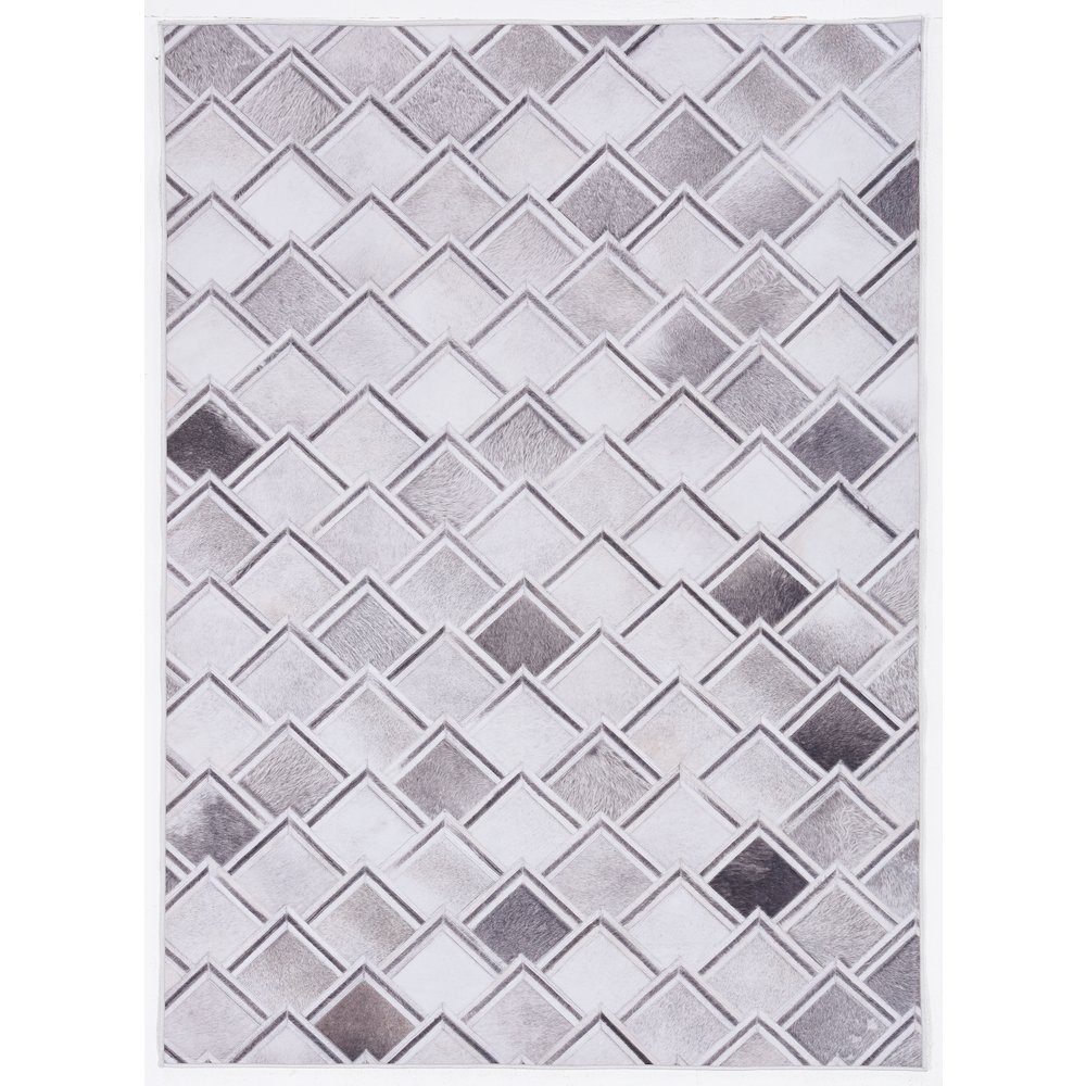 Laredo Fortin Grey & Ivory 3x5, Rug. Picture 1