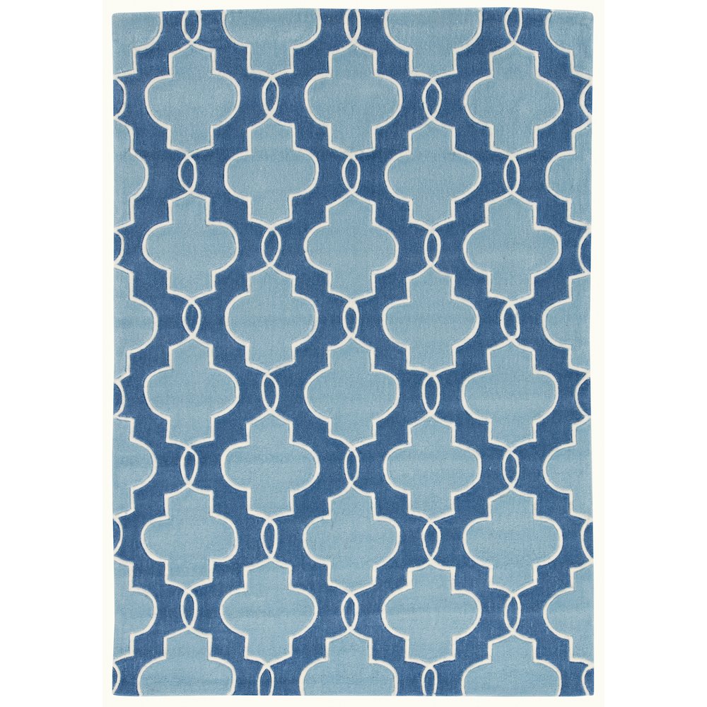 Trio Tile Blues 1.10x2.10, Rug. Picture 1