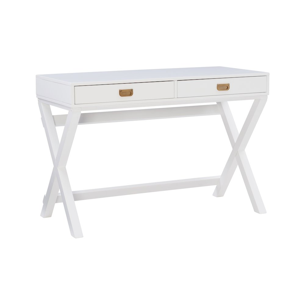 Peggy White Writing Desk. Picture 10