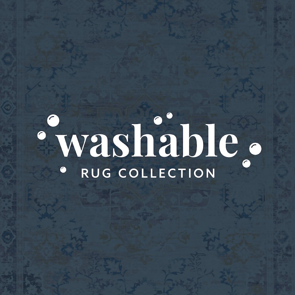 Washable Micah Pink/Gold 5x7, Rug. Picture 8