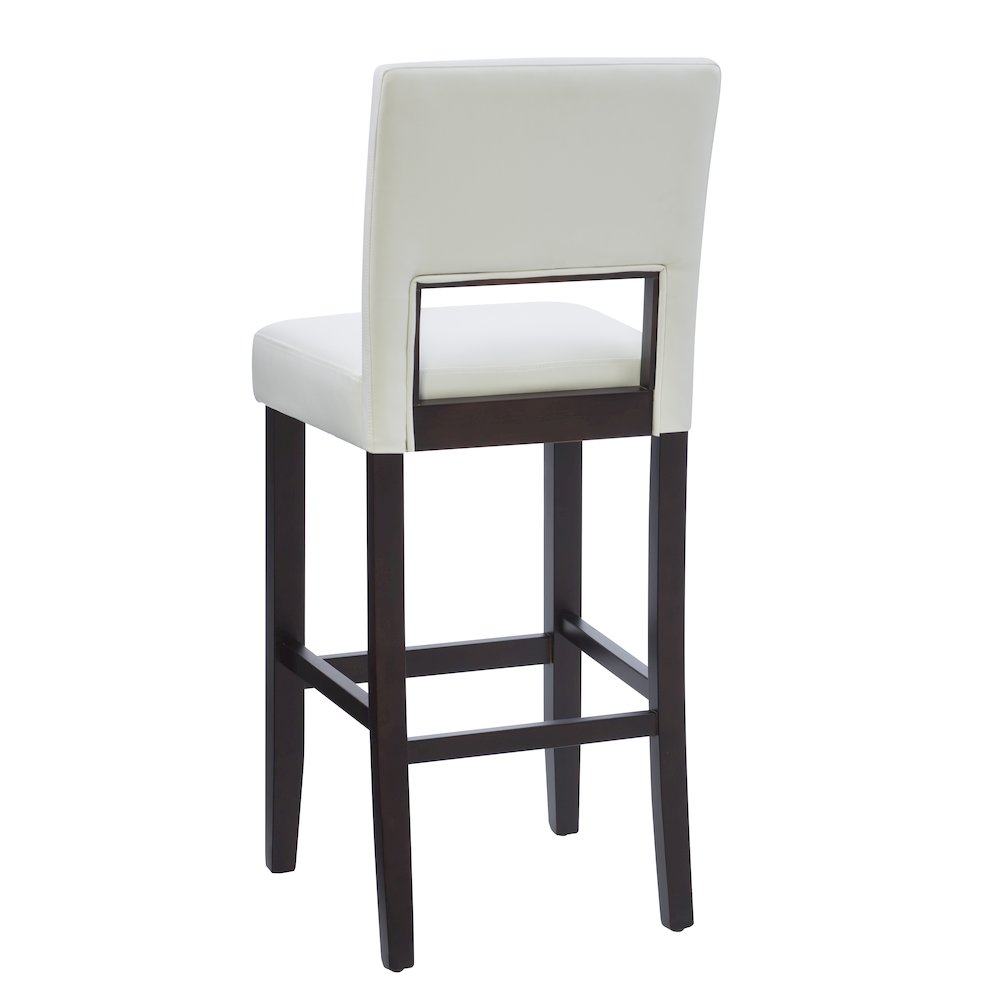 Vega Bar Stool White 30. Picture 8