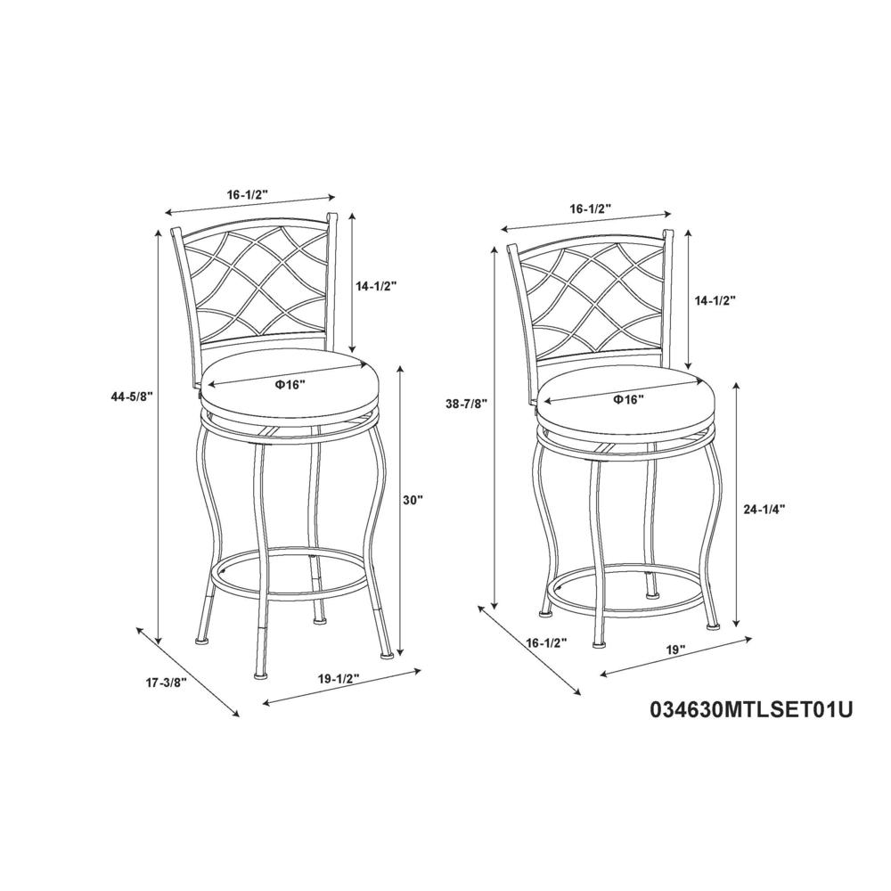 Casey Adjustable Stool Set Of Three. Picture 12