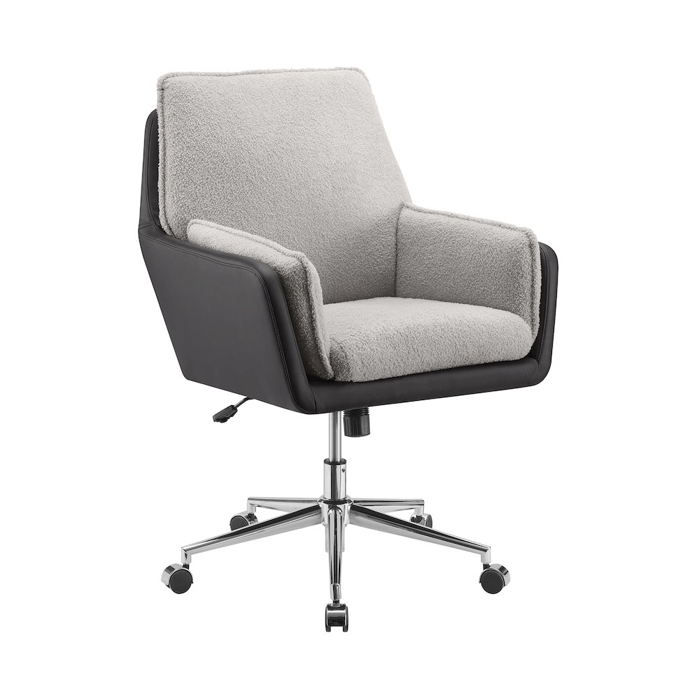 Mabry Swivel Chair Black Grey. Picture 1