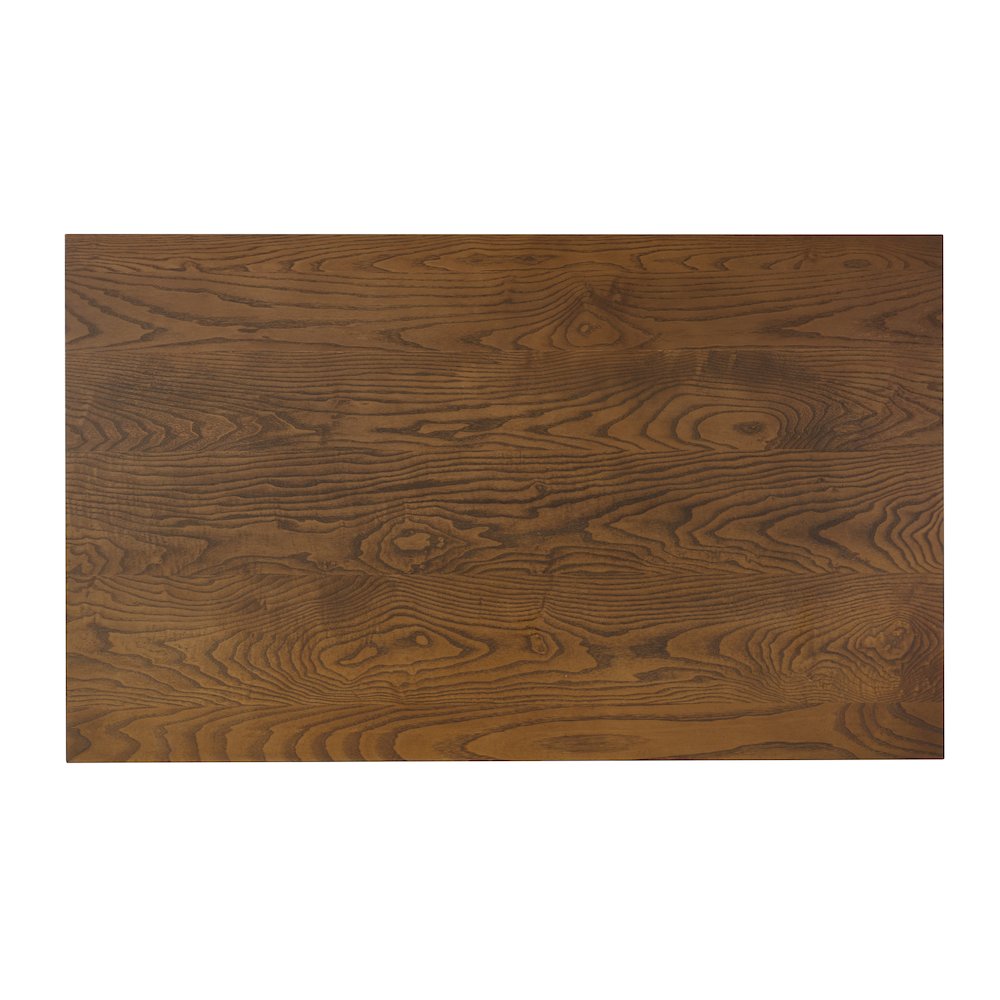 Willow Brown Dining Table. Picture 6