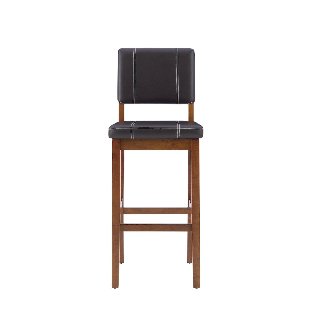 Milano Bar Stool Brown 30. Picture 1