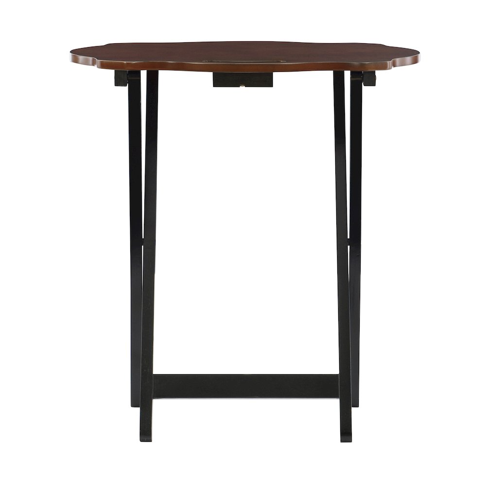 Serpentine Black Tray Table. Picture 12