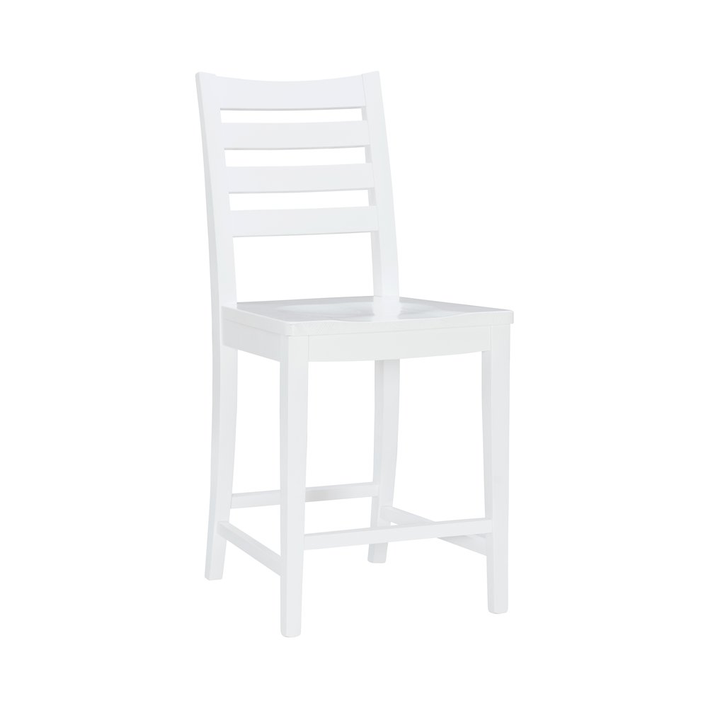 Flynn Counter Stool White Set Of 2. Picture 1