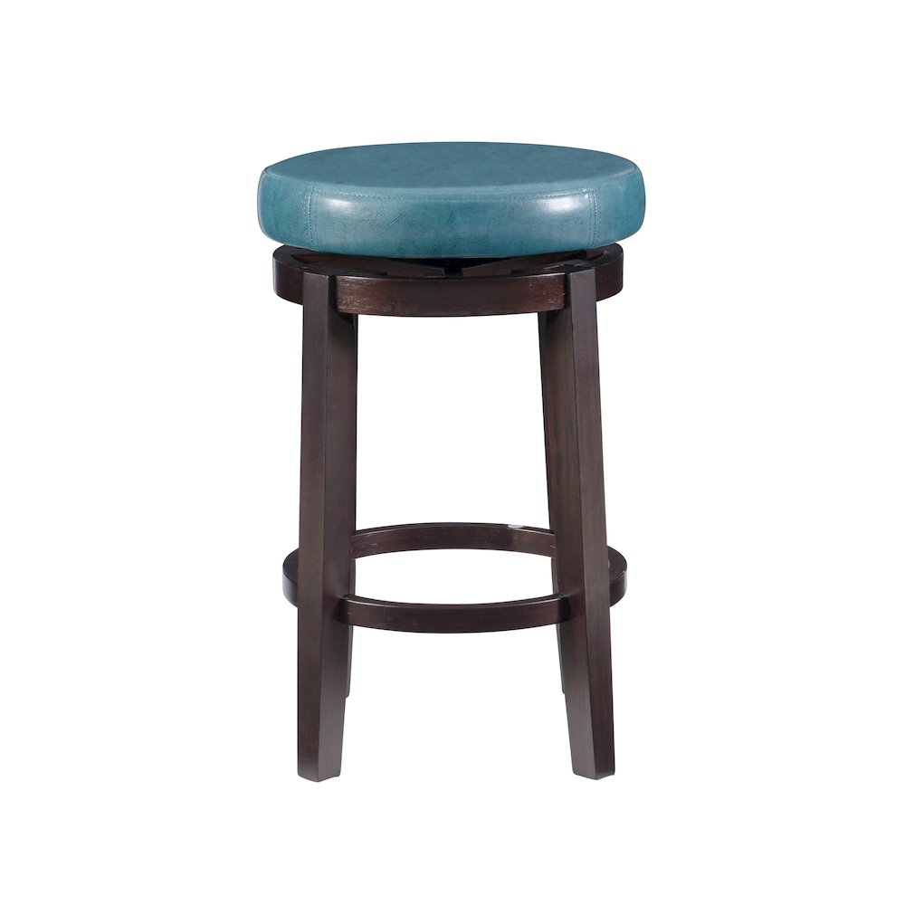 Maya Teal 24 Inches Counter Stool. Picture 2