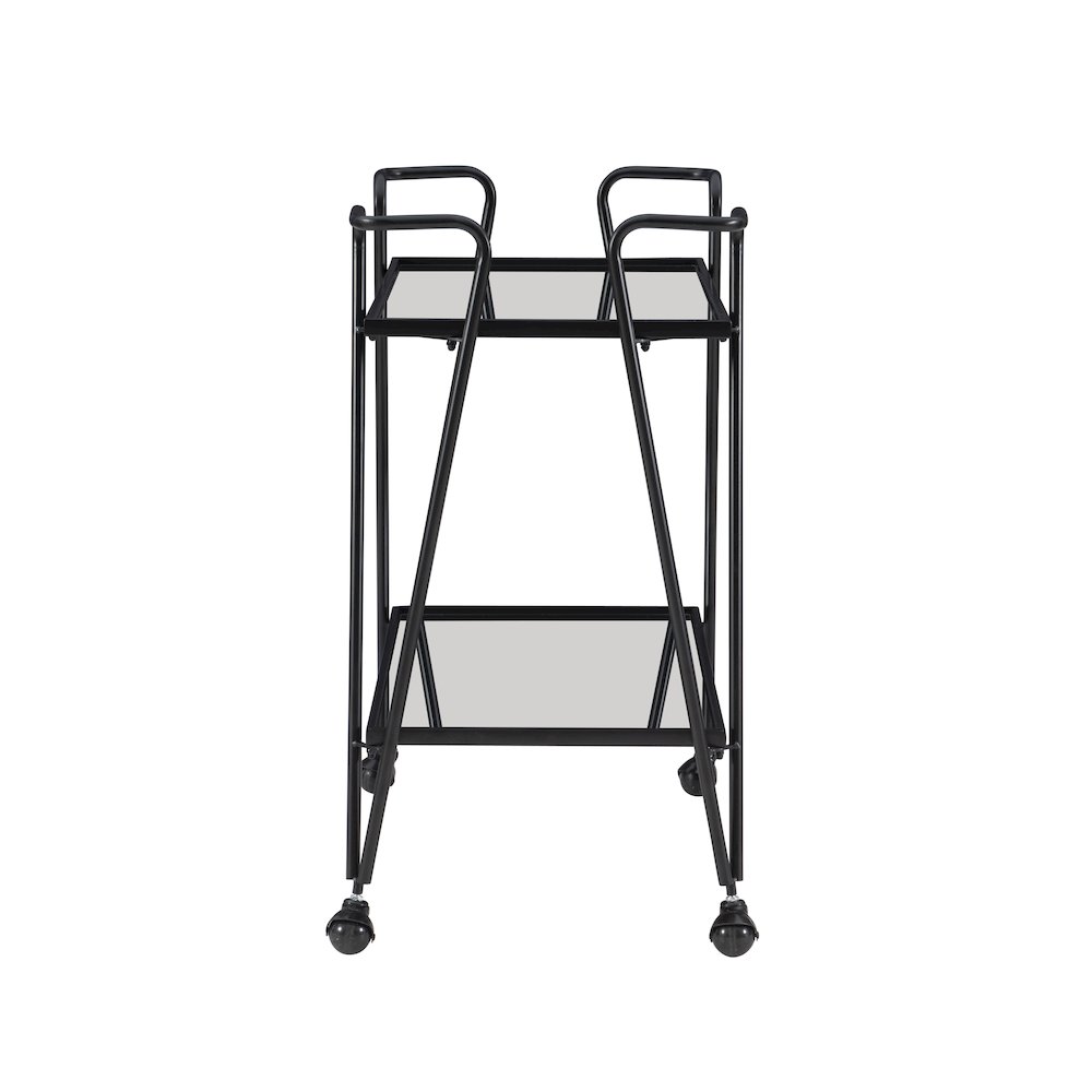Black Mid Century Bar Cart. Picture 6