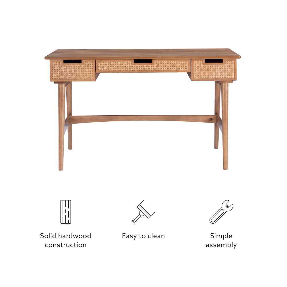 Ryker Rattan Desk. Picture 16