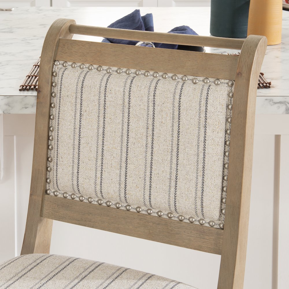 Emmy 26 In Grey Counter Stool. Picture 4