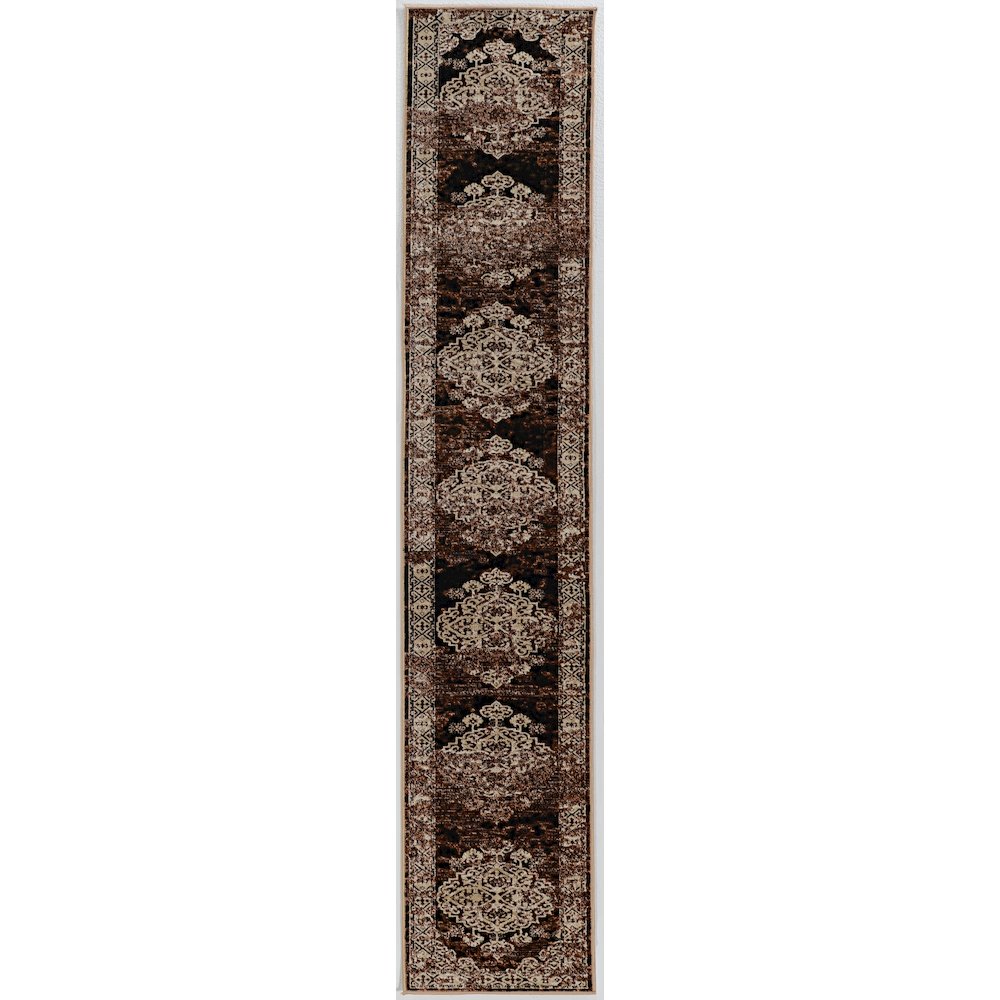Vintage Nain Beige & Brown 2x10, Rug. Picture 1