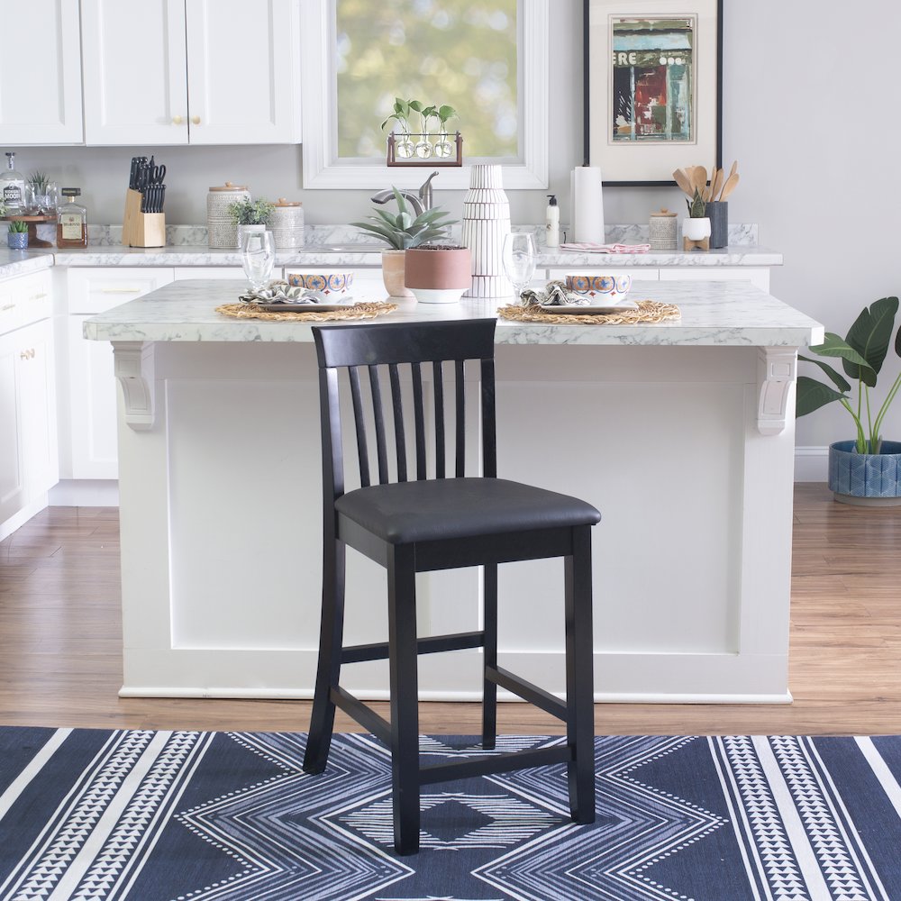 Torino 24 In Craftsman Counter Stool. Picture 3