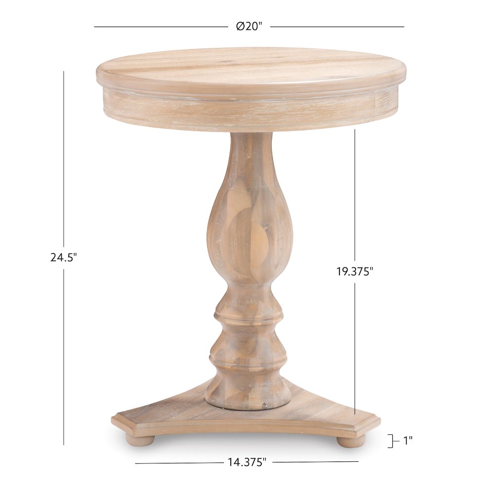 Stanton Accent Side Table, Natural. Picture 7