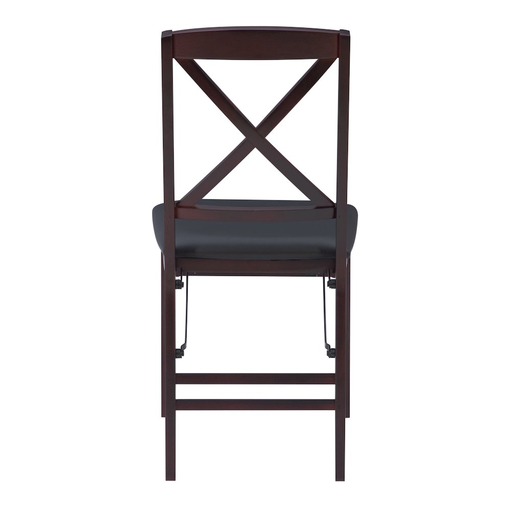 Triena 18 In X Back Folding Chair - Set Of Two. Picture 10