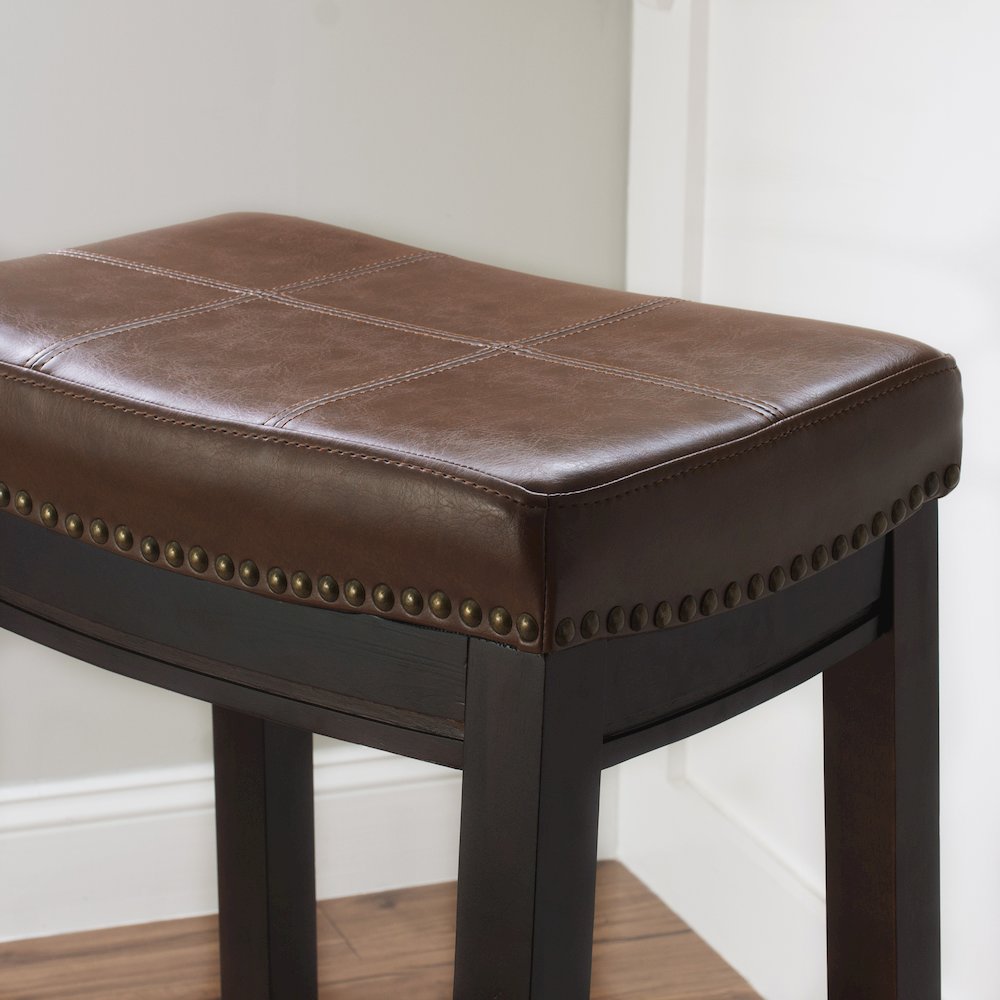 Claridge Cognac Bar Stool. Picture 5
