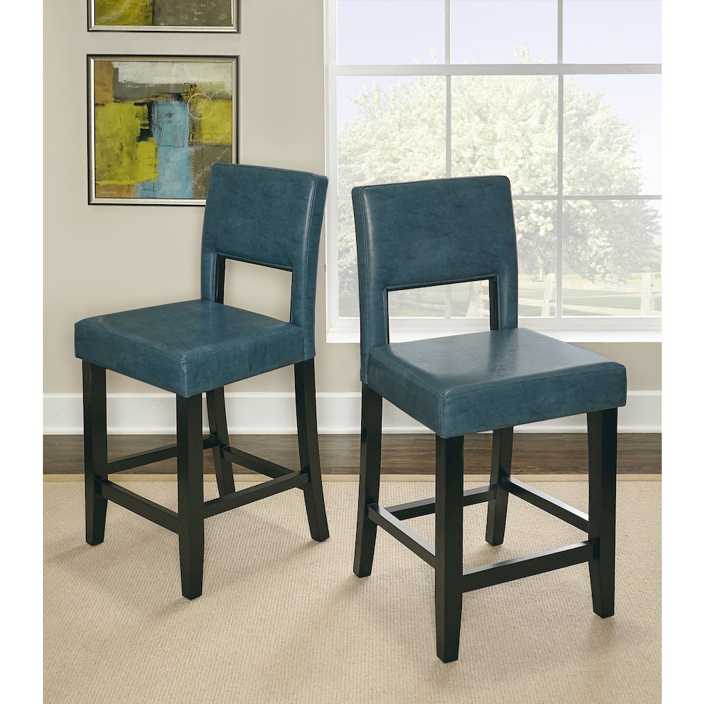 Vega Counter Stool Agean Blue. Picture 3