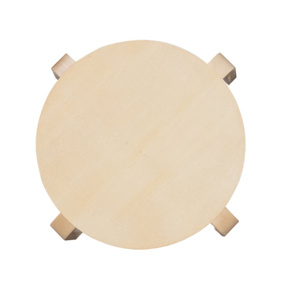17 Inches Bentwood Stool - Natural Set Of 4. Picture 6