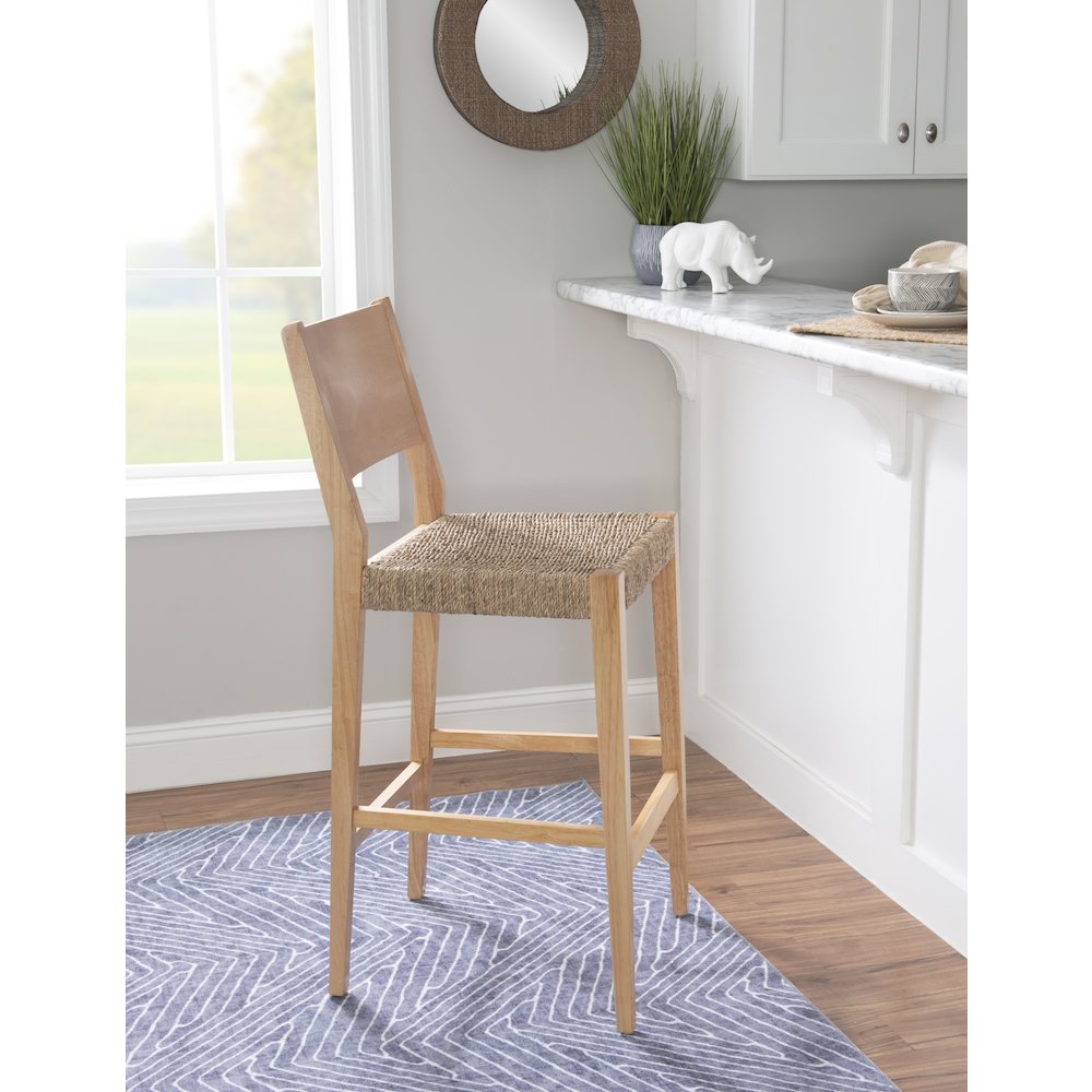 Cadence Barstool Natural Set Of 2. Picture 4