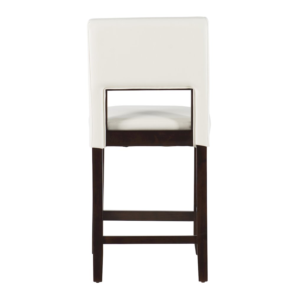 Vega Counter Stool White 24. Picture 5