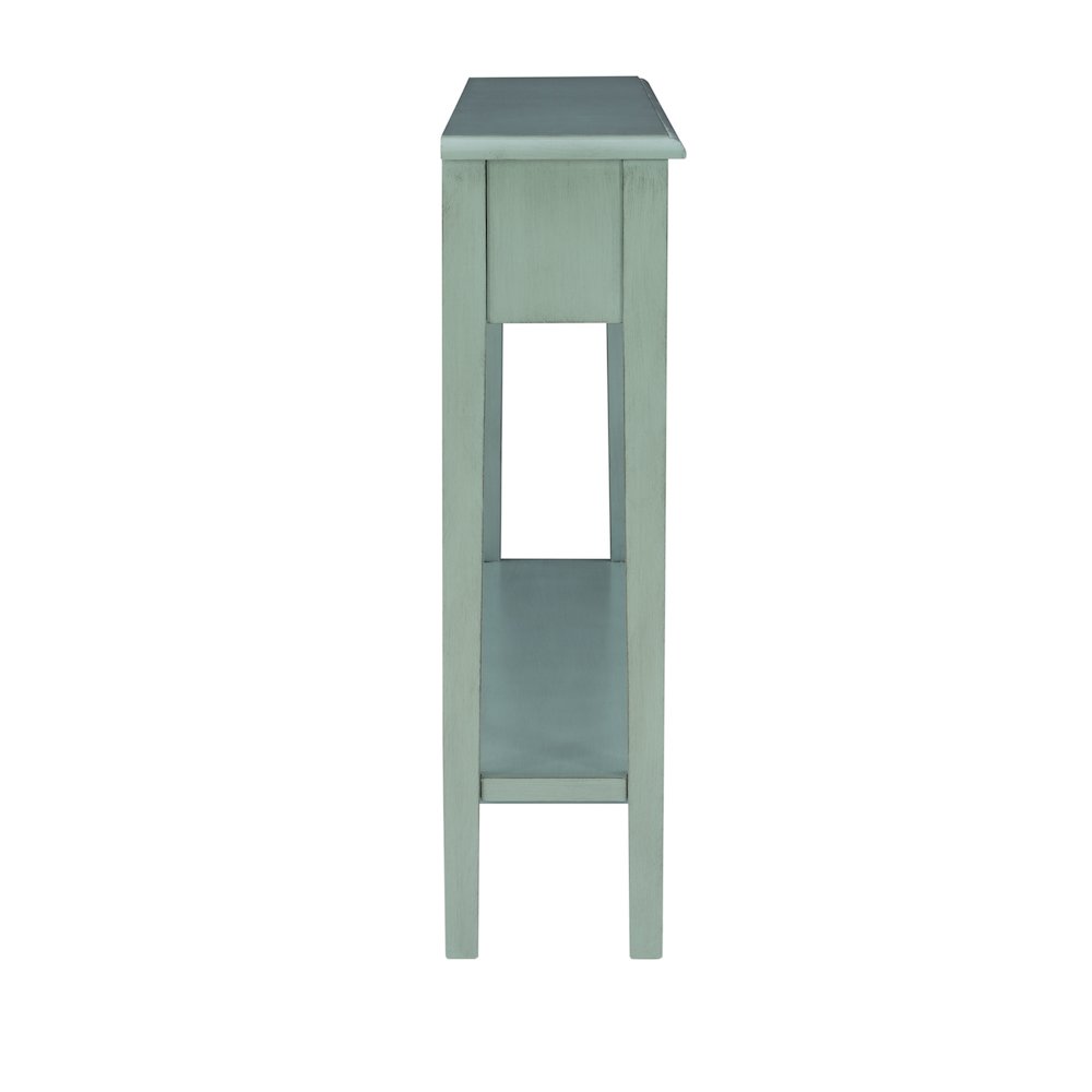 Sadie Teal Long Console. Picture 7