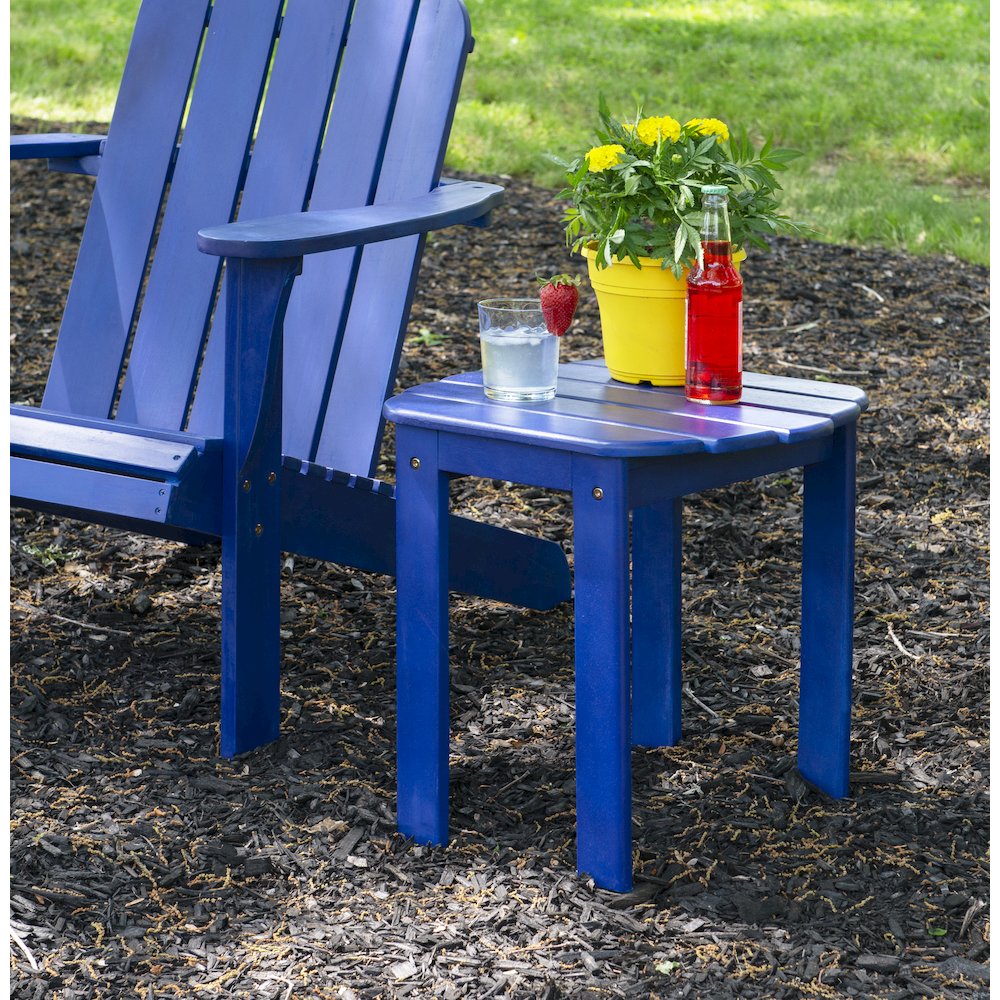 Adirondack End Table Blue. Picture 2