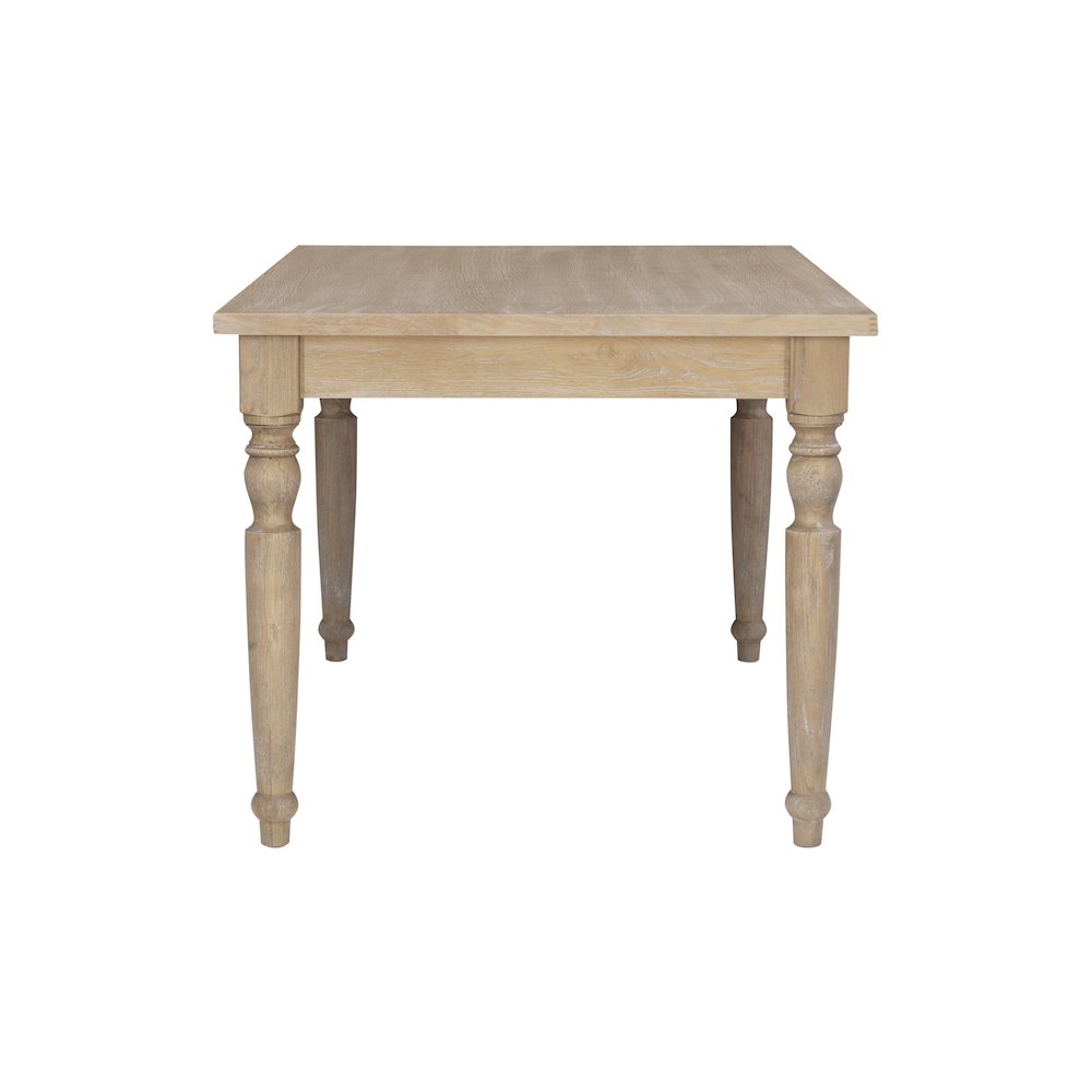 Avalon Light Natural Brown Rectangle Table. Picture 4