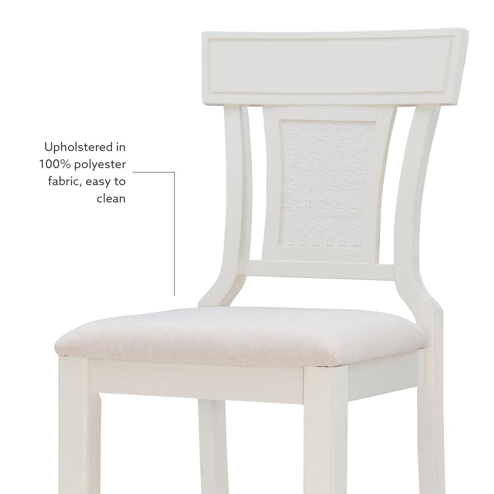 Rylan Bar Stool Creamy White. Picture 10