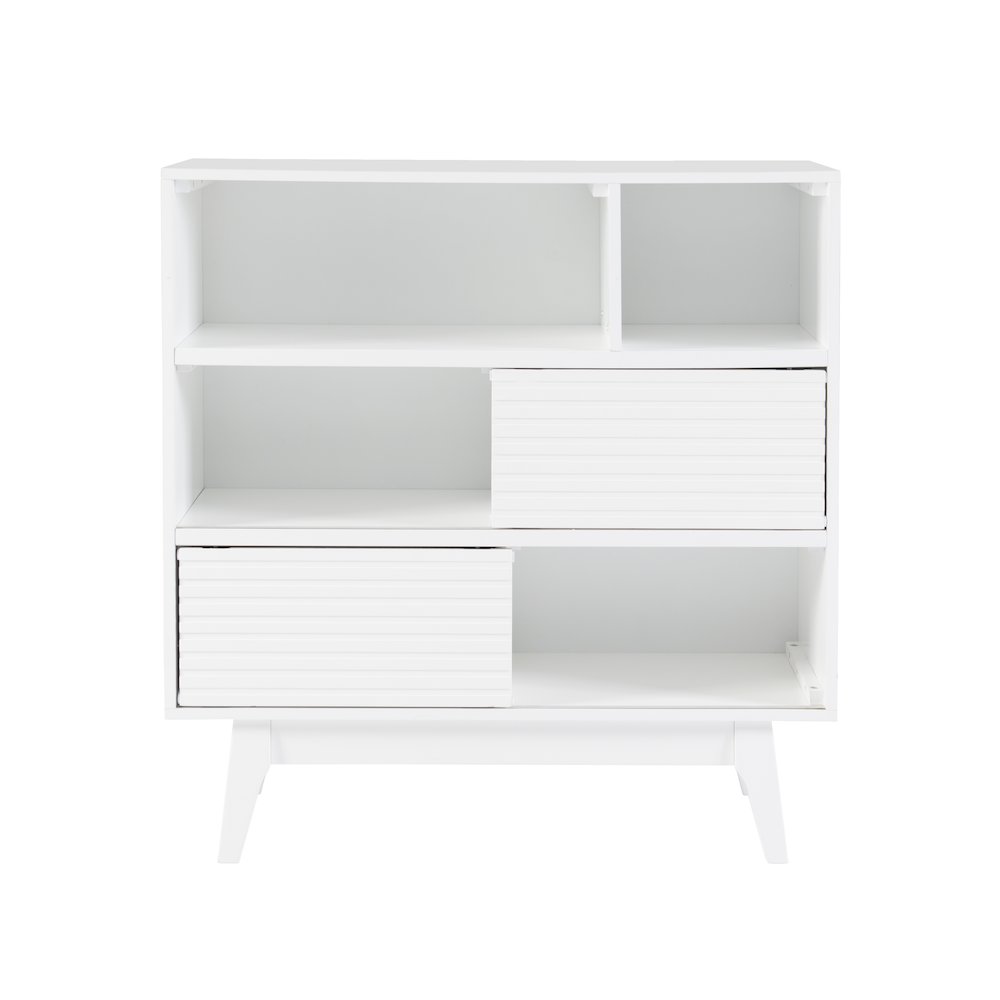 Ripples Bookcase White. Picture 3