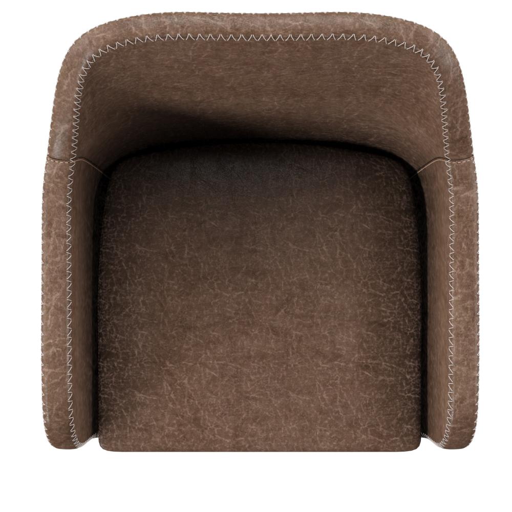 Rylen Office Chair, Brown. Picture 4
