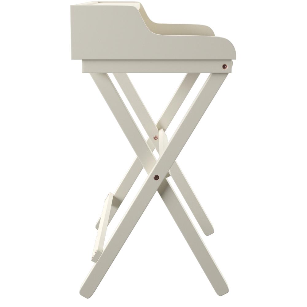 Coy White Folding Desk. Picture 8