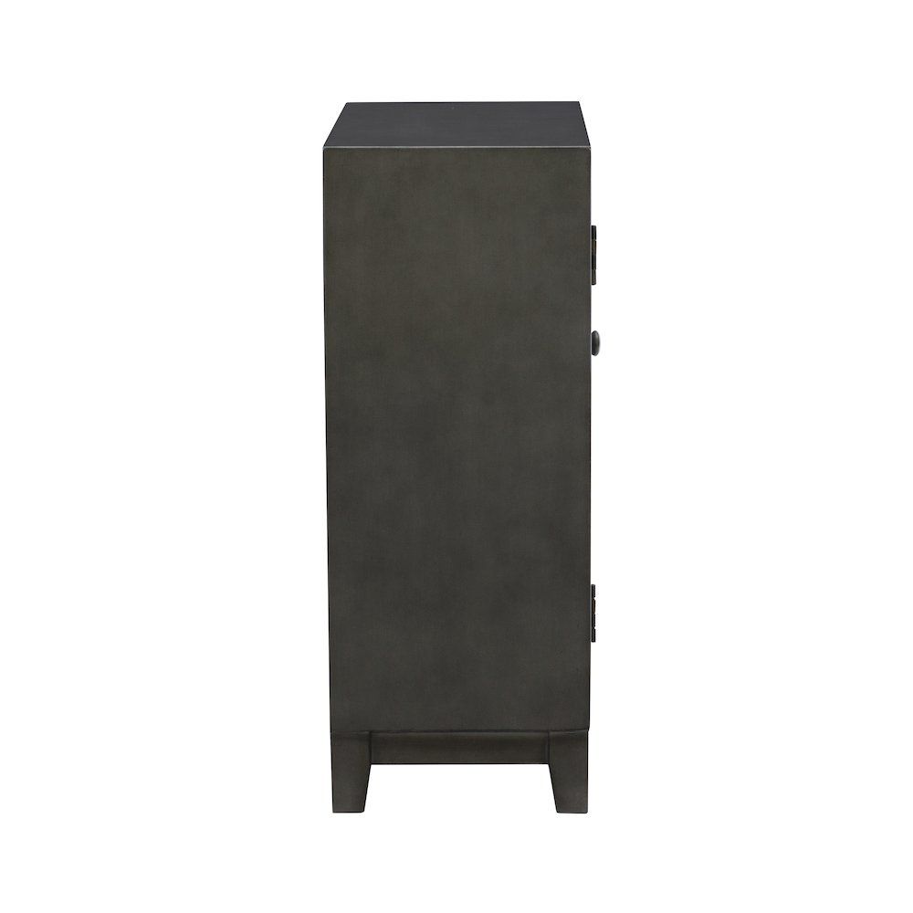 Grace Accent Cabinet Dark Grey. Picture 7