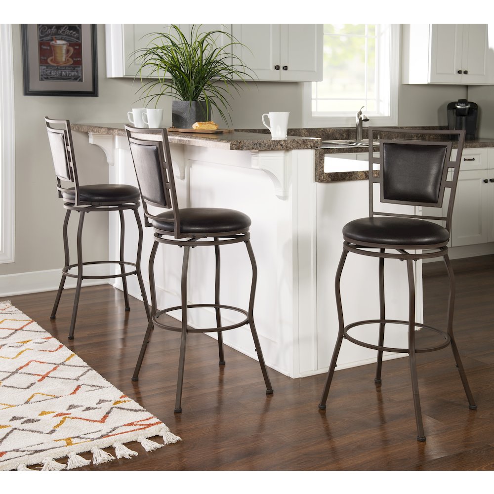 Townsend Three Piece Adjustable Stool Set. Picture 5