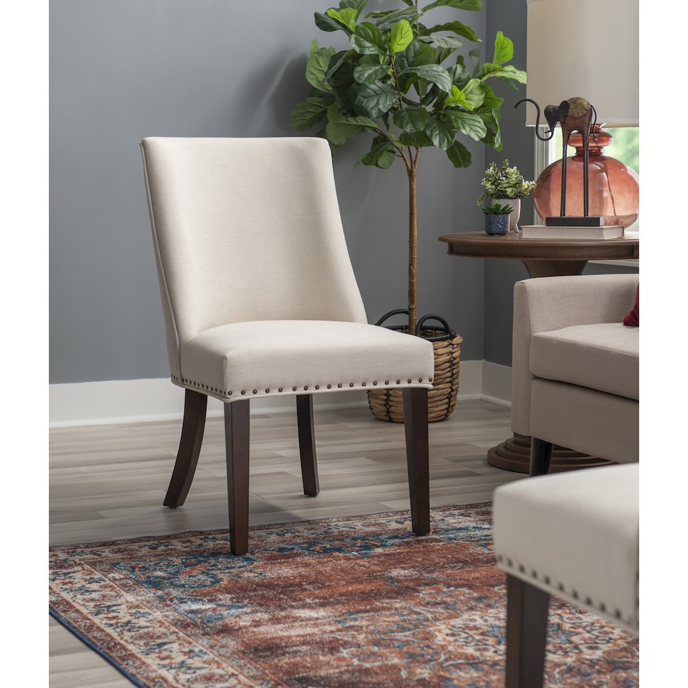 Adler Dining Chair Espresso Natural, Set of 2. Picture 2