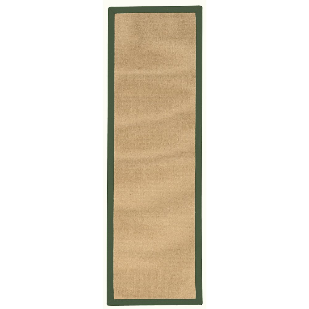 Athena Sisal & Green 2.6x12, Rug. Picture 1