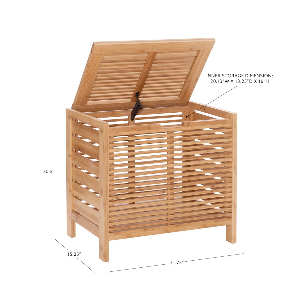 Bracken Bamboo Hamper. Picture 12