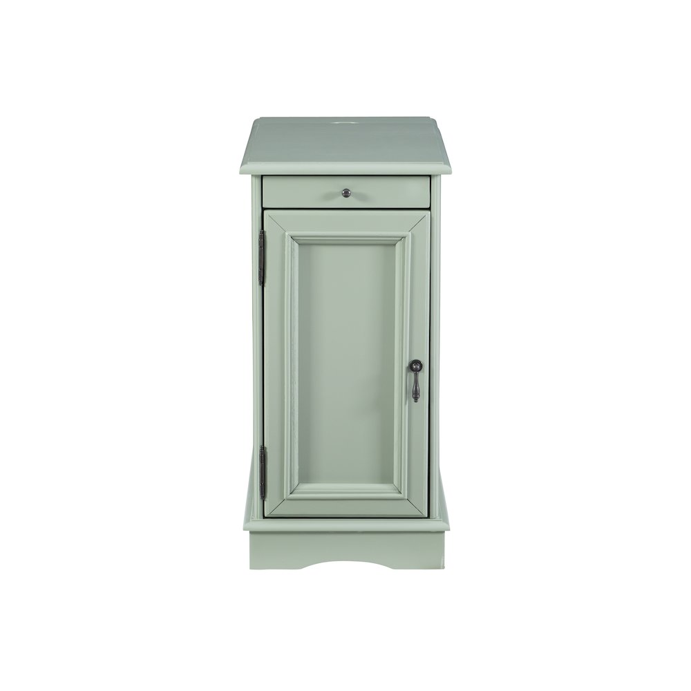 Butler Aqua Accent Table. Picture 2