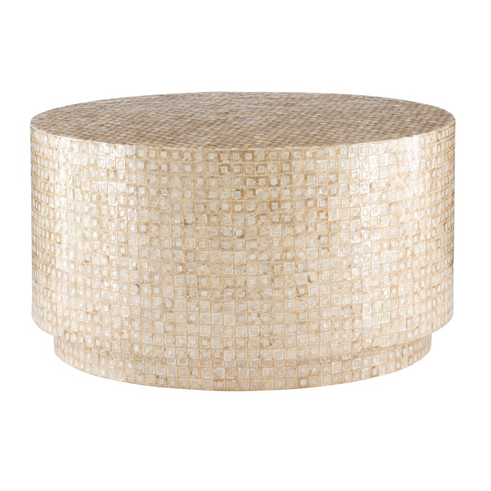Perrin Capiz Mosaic Coffee Table. Picture 4