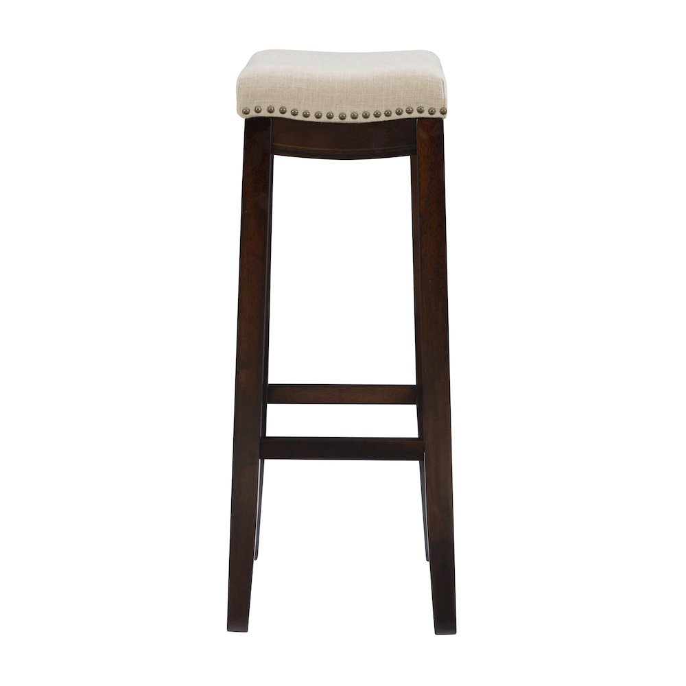 Claridge Linen Bar Stool. Picture 7