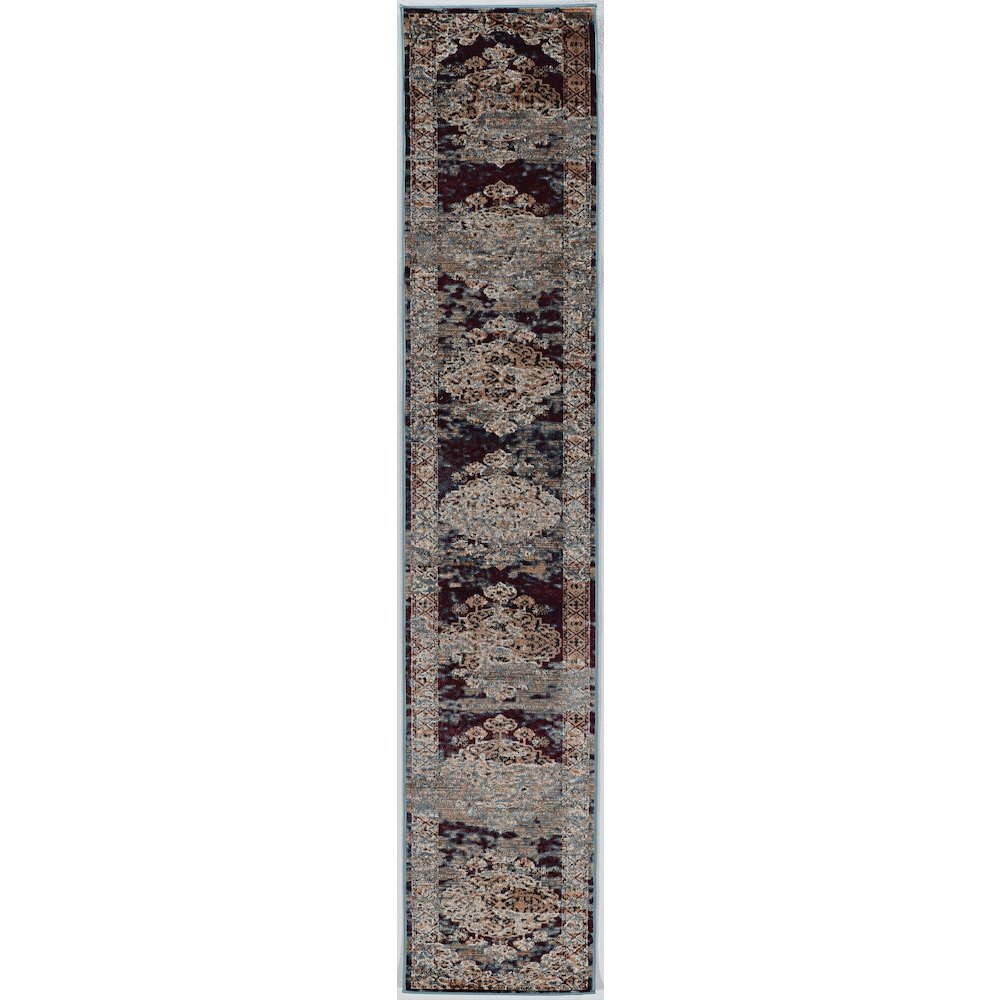 Vintage Nain Beige & Blue 2x10, Rug. Picture 1