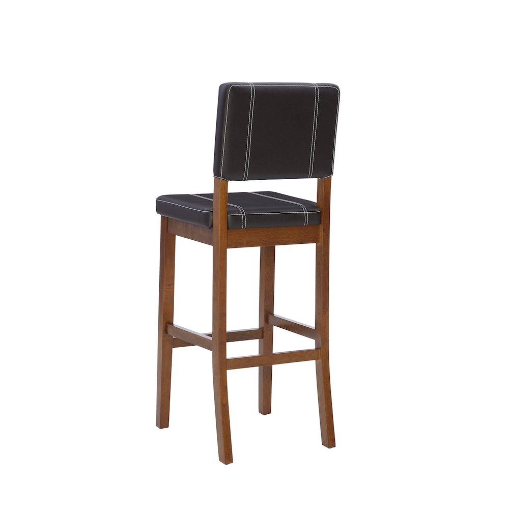 Milano Bar Stool Brown 30. Picture 8