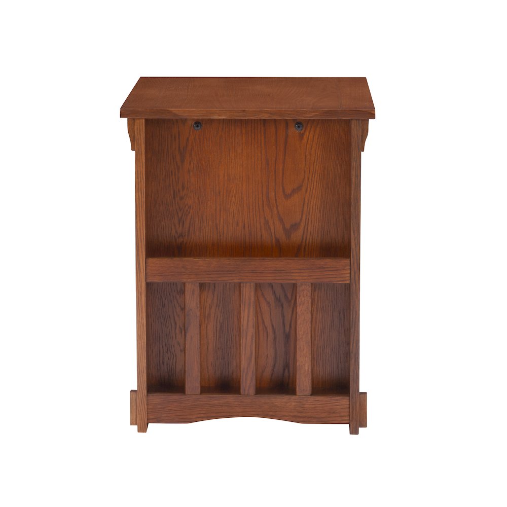 Mission Oak Cabinet Table. Picture 11