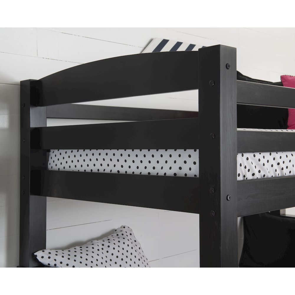 Levi Twin Full Bunk Black. Picture 5