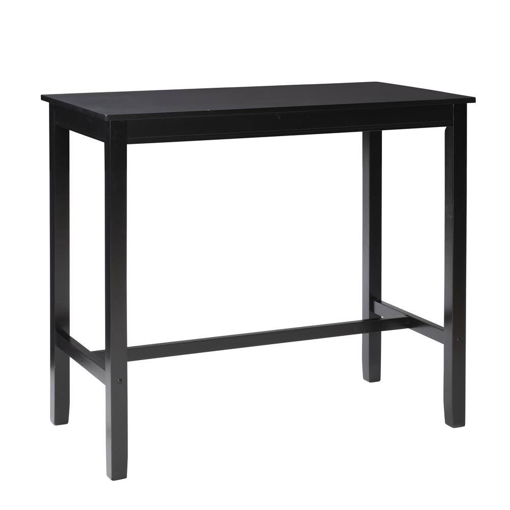 Claridge Bar Pub Table Black. Picture 1