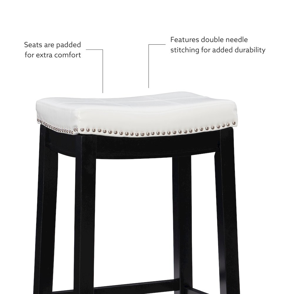 Claridge 3Pc Counter Set Black White. Picture 8