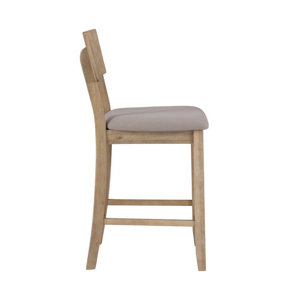 Jordan 24 In Gray Wash Counter Stool. Picture 5