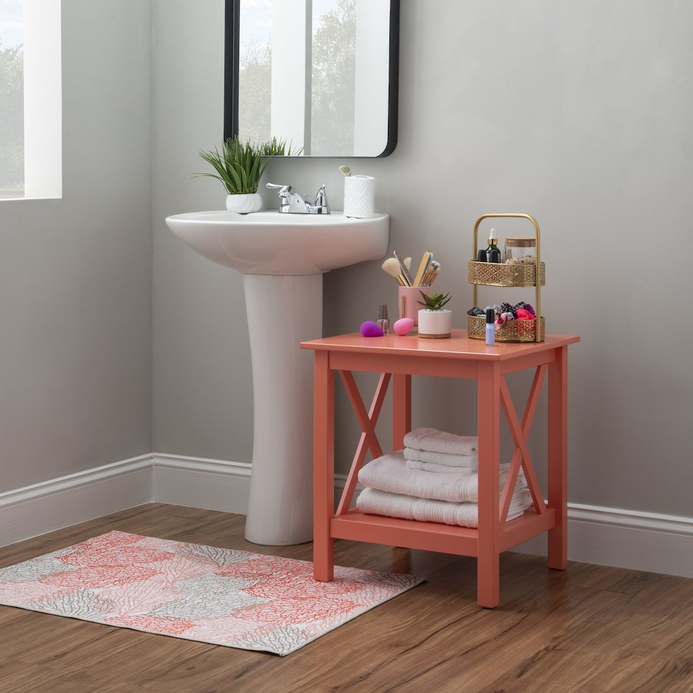 Davis Coral End Table. Picture 5