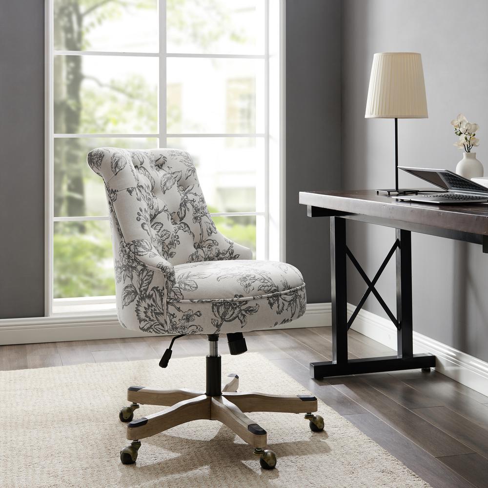 Sinclair Office Chair, Floral. Picture 2
