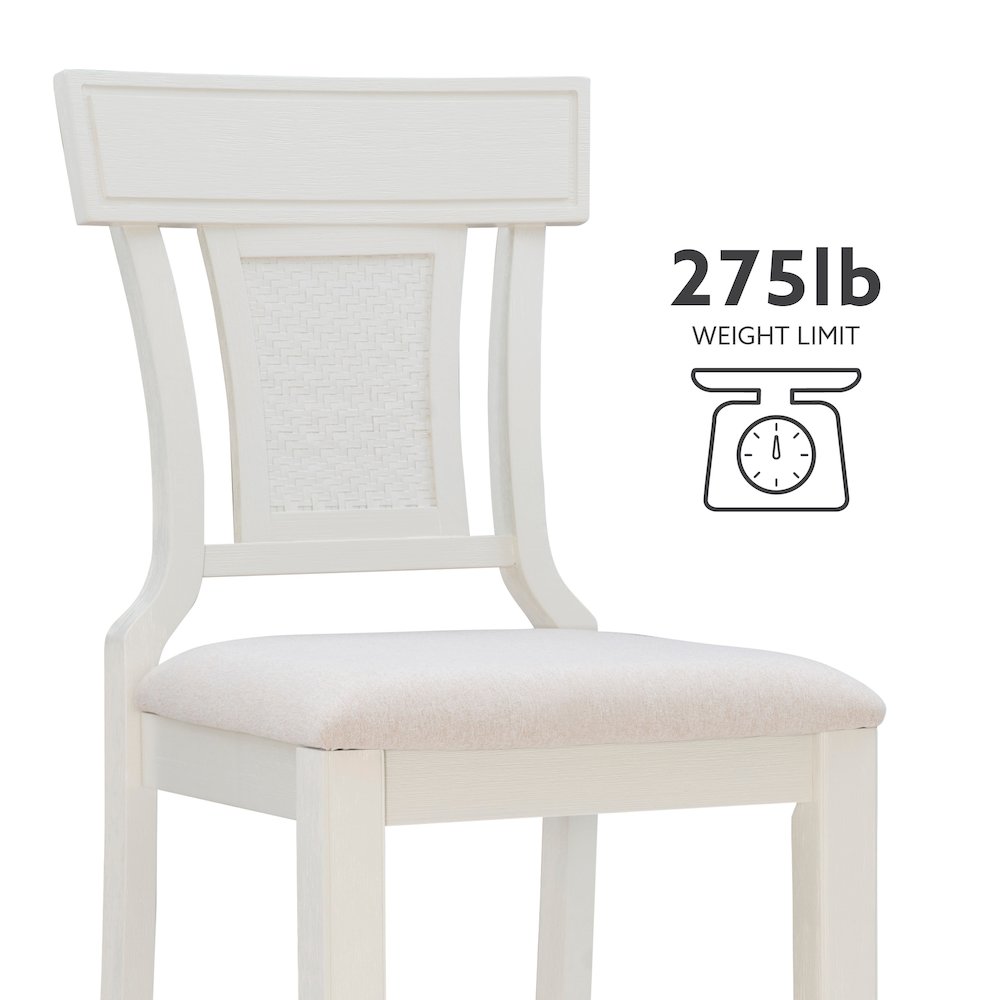 Rylan Bar Stool Creamy White. Picture 13